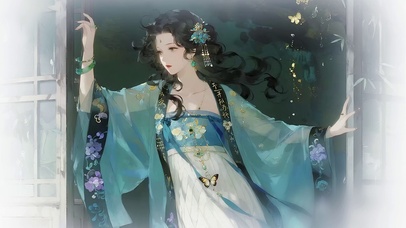 风起门边青衫望