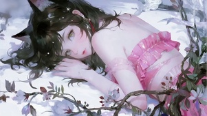 雪地猫娘