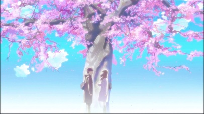 樱花树下