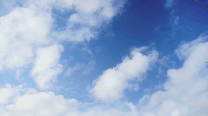 4K 高清 蓝天的云彩