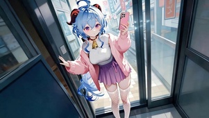 地铁少女