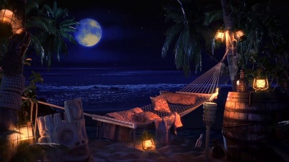 放松海浪海滩吊床