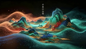 千里江山图