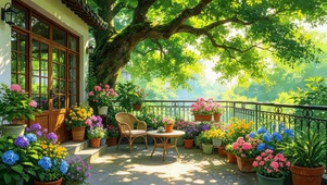 治愈大树下小屋