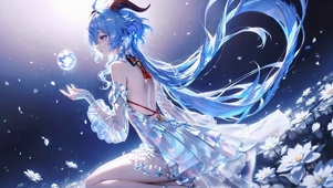 逆光纱语甘雨