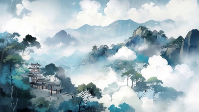 动漫古风场景