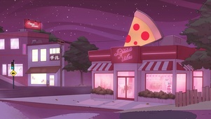 披萨店的一天