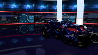 科幻HUD蝙蝠战车