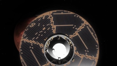 超高清-登陆火星过程-3D建模