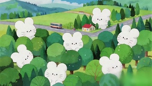 乡村捉迷藏小兔