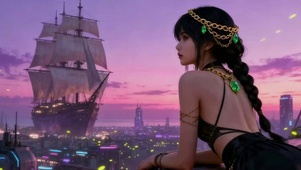  《赛博黄昏的航海梦》