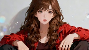 梦幻长发美女