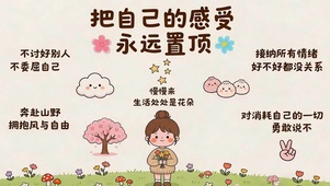 把自己的感受永远置顶