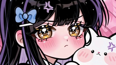 傲娇软萌二次元美少女