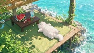 猫咪休闲午后