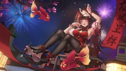 花火黑丝-4k-画师：玲殿下づ