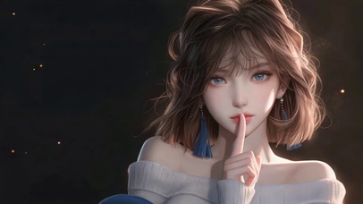 短发甜美少女灰原哀