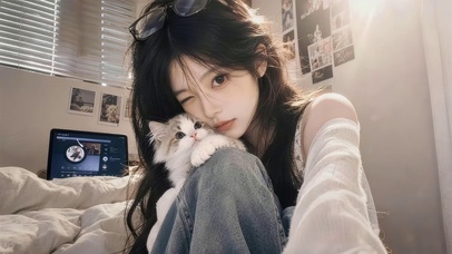 治愈清纯女孩