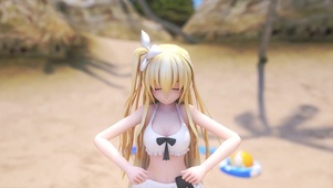 海滩少女