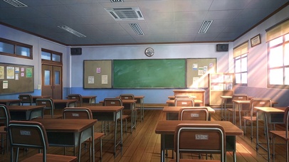 4k教室（课桌上放图标）