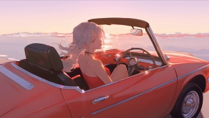 海边跑车