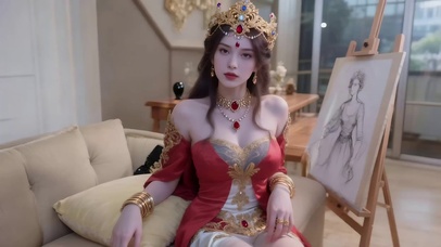 梦境蛇人族女王气质美女