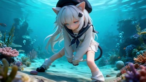 鲛海喵影