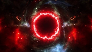 红色黑洞-星空系列