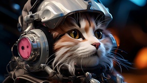 4K 朋克猫咪