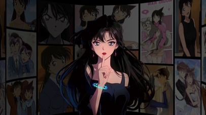 纯欲暗黑毛利兰女神