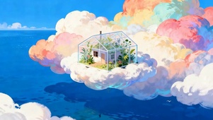 护眼海景
