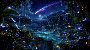 月夜流星秘境