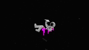 宇宙中飞行