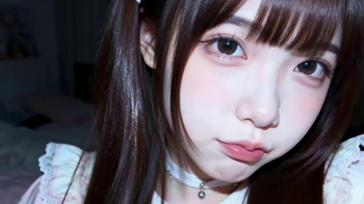 可爱甜甜的女孩