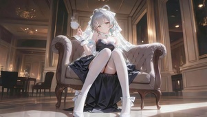 治愈可爱动漫女孩