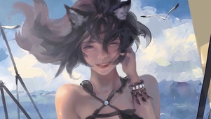 与海