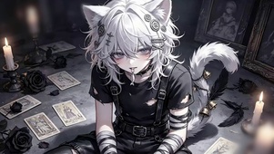 暗黑系猫耳少年
