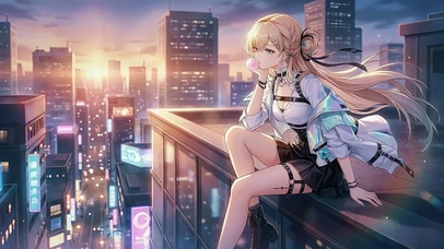 坚果提那台忧郁少女