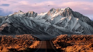 治愈壮观高原雪山