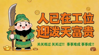 人在工位泼天富贵