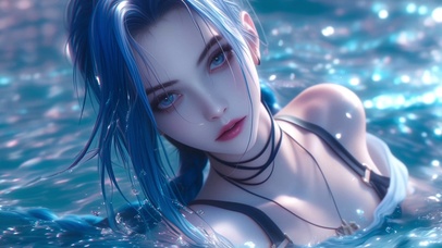 甜美超可爱女孩金克斯