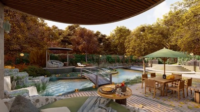 隐秘的秋园氛围