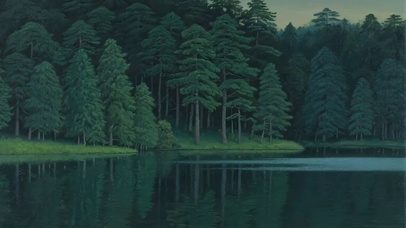 森林湖泊