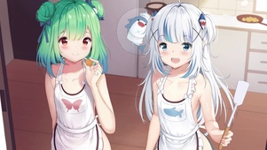 甜品可爱少女
