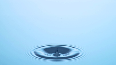 4K 高清 水滴慢运动撞击水面