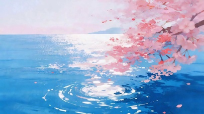 樱落蓝海