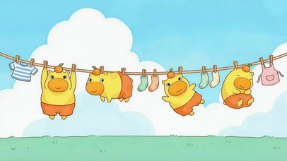 可爱的水豚噜噜