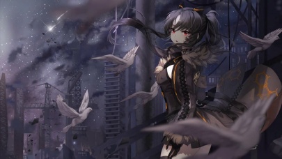 热门动漫唯美少女插画桌面壁纸图片_热门动态壁纸下载-元气壁纸第%!