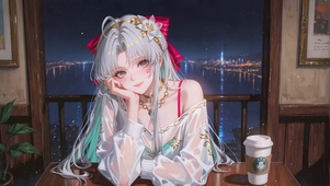 夜港窗边少女-珂莱塔