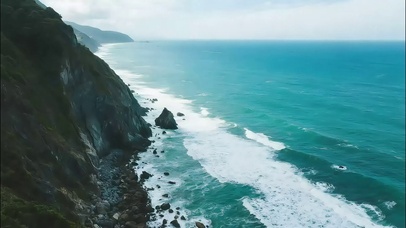 清新纯净海岛海岸